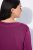 Ulla Popken Soft Fine Knit Pullover V-Neck Sweatshirt Dark Lilac - Hoodies & Sweatshirts - Kuschelige Sweatshirts & Strick