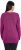 Ulla Popken Soft Fine Knit Pullover V-Neck Sweatshirt Dark Lilac - Hoodies & Sweatshirts - 