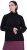 Ulla Popken Turtleneck Sweater with Ribbed Inserts Black - Hoodies & Sweatshirts - Kuschelige Sweatshirts & Strick
