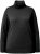 Ulla Popken Turtleneck Ribbed Trim Long Sleeve Sweater Black - Hoodies & Sweatshirts - Kuschelige Sweatshirts & Strick