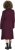 Ulla Popken Long Turtleneck Duster Sweater Plum - Hoodies & Sweatshirts - Kuschelige Sweatshirts & Strick