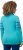 Ulla Popken Apres Ski Long Sleeve Troyer Collar Sweater Bright Turquoise - Hoodies & Sweatshirts - 