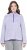 Ulla Popken Striped Knit Long Sleeve Troyer Collar Sweater Purple - Hoodies & Sweatshirts - 
