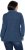 Ulla Popken Two-Tone Mixed Knit Troyer Collar Sweater Navy - Hoodies & Sweatshirts - Kuschelige Sweatshirts & Strick