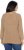 Ulla Popken Two-Tone Mixed Knit Troyer Collar Sweater Caramel - Hoodies & Sweatshirts - Kuschelige Sweatshirts & Strick
