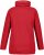 Ulla Popken Drawstring Collar Long Sleeve Sweatshirt Salsa Red - Hoodies & Sweatshirts - Kuschelige Sweatshirts & Strick