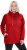 Ulla Popken Drawstring Collar Long Sleeve Sweatshirt Salsa Red - Hoodies & Sweatshirts - Kuschelige Sweatshirts & Strick