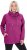 Ulla Popken Drawstring Collar Long Sleeve Sweatshirt Berry - Hoodies & Sweatshirts - Kuschelige Sweatshirts & Strick