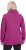 Ulla Popken Drawstring Collar Long Sleeve Sweatshirt Berry - Hoodies & Sweatshirts - Kuschelige Sweatshirts & Strick