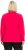 Ulla Popken Modular Fleece Zip Front Jacket Magenta - Hoodies & Sweatshirts - Kuschelige Sweatshirts & Strick