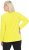 Ulla Popken Modular Fleece Zip Front Jacket Lime - Hoodies & Sweatshirts - 
