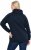 Ulla Popken Rhinestone Snowflake Turtleneck Sweatshirt Navy - Hoodies & Sweatshirts - Kuschelige Sweatshirts & Strick