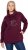 Ulla Popken Rhinestone Snowflake Turtleneck Sweatshirt Dark Ruby - Hoodies & Sweatshirts - 