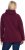 Ulla Popken Rhinestone Snowflake Turtleneck Sweatshirt Dark Ruby - Hoodies & Sweatshirts - 
