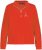 Ulla Popken PARIS Theme Zip Neck Sweatshirt Light Red - Hoodies & Sweatshirts - Kuschelige Sweatshirts & Strick