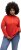 Ulla Popken PARIS Theme Zip Neck Sweatshirt Light Red - Hoodies & Sweatshirts - Kuschelige Sweatshirts & Strick