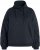 Ulla Popken Gathered Sleeve Oversized Fit Sweatshirt Navy - Hoodies & Sweatshirts - 