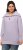 Ulla Popken Long Sleeve Troyer Collar Sweatshirt Pastel Lilac - Hoodies & Sweatshirts - Kuschelige Sweatshirts & Strick