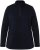 Ulla Popken Collared Long Sleeve Sweatshirt Navy - Hoodies & Sweatshirts - 
