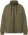 Ulla Popken Contrast Color Zip Up Sweatshirt Loden Green - Hoodies & Sweatshirts - Kuschelige Sweatshirts & Strick