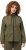 Ulla Popken Contrast Color Zip Up Sweatshirt Loden Green - Hoodies & Sweatshirts - Kuschelige Sweatshirts & Strick