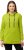 Ulla Popken GLOW Lettered Collared Sweatshirt Apple Green - Hoodies & Sweatshirts - Kuschelige Sweatshirts & Strick