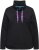 Ulla Popken Stand-Up Collar Long Sleeve Sweatshirt Black - Hoodies & Sweatshirts - 