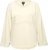 Ulla Popken Embroidered Freedom Rolled Edge Sweatshirt Sand - Hoodies & Sweatshirts - Kuschelige Sweatshirts & Strick