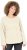 Ulla Popken Embroidered Freedom Rolled Edge Sweatshirt Sand - Hoodies & Sweatshirts - Kuschelige Sweatshirts & Strick