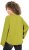Ulla Popken Embroidered Freedom Rolled Edge Sweatshirt Avocado Green - Hoodies & Sweatshirts - Kuschelige Sweatshirts & Strick