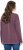 Ulla Popken Texas Contrast Stitching Sweatshirt Dark Ruby - Hoodies & Sweatshirts - Kuschelige Sweatshirts & Strick