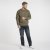 North Latitude Denim Logo Sweatshirt Dusty Olive Green TALL - TALL sweatshirts - TALL Sweatshirts für große Männer