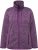 Ulla Popken Heather Knit Fleece Jacket Dark Purple - Hoodies & Sweatshirts - Kuschelige Sweatshirts & Strick