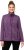 Ulla Popken Heather Knit Fleece Jacket Dark Purple - Hoodies & Sweatshirts - Kuschelige Sweatshirts & Strick