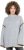 Ulla Popken Decorative Seam Sweater Light Grey Melange - Hoodies & Sweatshirts - Kuschelige Sweatshirts & Strick
