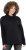 Ulla Popken Chain Fringe Smooth Fleece Sweatshirt Black - Hoodies & Sweatshirts - Kuschelige Sweatshirts & Strick
