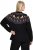 Ulla Popken Norwegian Style Christmas Sweater Black - Hoodies & Sweatshirts - 