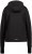 Ulla Popken HYPRAR Zip Front Hooded Stretch Sweatshirt Black - Hoodies & Sweatshirts - 
