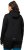 Ulla Popken HYPRAR Zip Front Hooded Stretch Sweatshirt Black - Hoodies & Sweatshirts - 