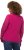 Ulla Popken Shaker Stitch Cropped Gathered Sweater Fuchsia Pink - Hoodies & Sweatshirts - Kuschelige Sweatshirts & Strick