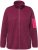 Ulla Popken Knit Fleece-Lined Zippered Jacket Fuchsia Pink - Hoodies & Sweatshirts - 