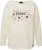 Ulla Popken Dreaming Time Long Sleeve Sweatshirt Chalk - Hoodies & Sweatshirts - Kuschelige Sweatshirts & Strick