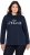 Ulla Popken Moin Graphic Sweatshirt Navy - Hoodies & Sweatshirts - Kuschelige Sweatshirts & Strick