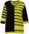 Ulla Popken Mixed Stripe 3/4 Sleeve Colorblock Sweater Apple Green - Hoodies & Sweatshirts - Kuschelige Sweatshirts & Strick