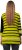 Ulla Popken Mixed Stripe 3/4 Sleeve Colorblock Sweater Apple Green - Hoodies & Sweatshirts - Kuschelige Sweatshirts & Strick