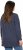 Ulla Popken Layered Look Button Sleeve Sweatshirt Navy - Hoodies & Sweatshirts - 
