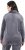 Ulla Popken Velour Loungewear Jacket Dark Grey - Hoodies & Sweatshirts - Kuschelige Sweatshirts & Strick
