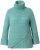 Ulla Popken Asymmetric Zipper Turtleneck Sweater Green - Hoodies & Sweatshirts - Kuschelige Sweatshirts & Strick