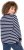 Ulla Popken Striped Drawstring Hem Sweatshirt Navy - Hoodies & Sweatshirts - Kuschelige Sweatshirts & Strick