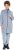 Ulla Popken Longline Knit Fleece Jacket Sky Blue - Hoodies & Sweatshirts - Kuschelige Sweatshirts & Strick